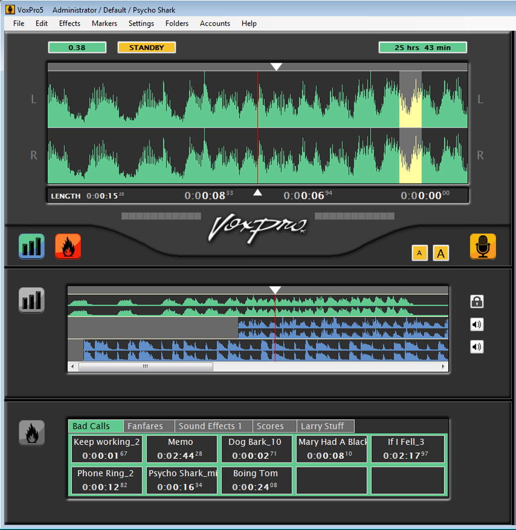 VoxPro 5 Recording Software